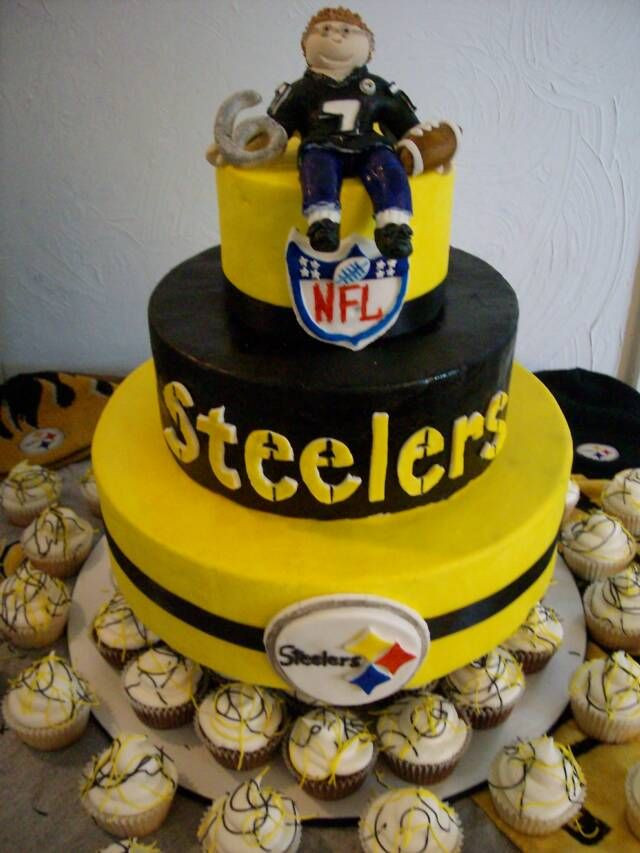 Pittsburgh Steelers Birthday Cake
 25 best Steelers 50th Birthday party ideas images on