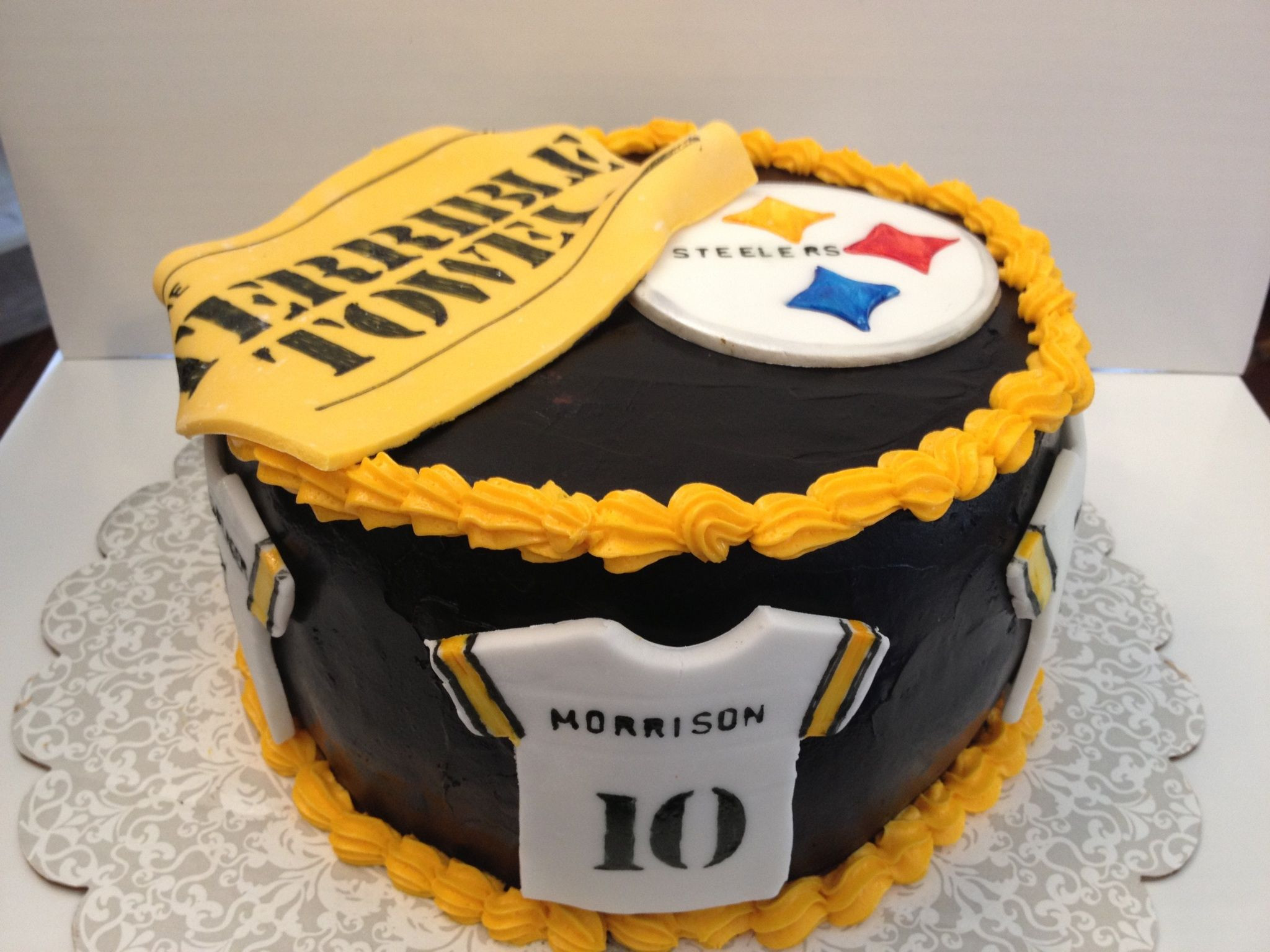 Pittsburgh Steelers Birthday Cake
 Steeler cake