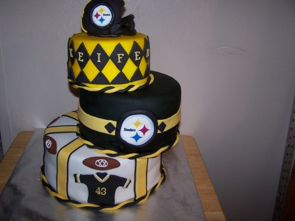 Pittsburgh Steelers Birthday Cake
 1000 images about Steeler Cakes on Pinterest