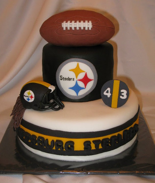 Pittsburgh Steelers Birthday Cake
 Wick d Cakes July 2011