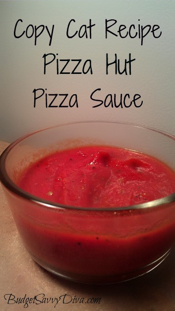 Pizza Hut Pizza Sauce Recipe
 Copy Cat Recipe – Pizza Hut Pizza Sauce