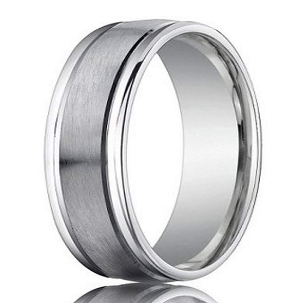 Platinum Wedding Rings For Men
 950 Platinum Designer Men s Wedding Band Polished Round