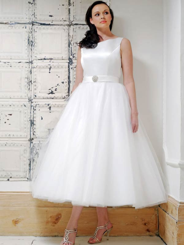 Plus Size Tea Length Wedding Dress
 Best Tea Length Wedding Dresses