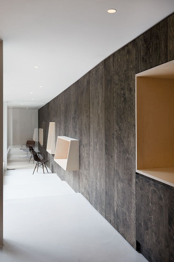 Plywood Wall Panels DIY
 via shape space in 2019