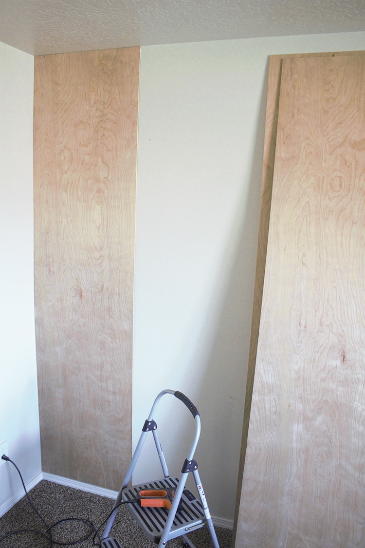Plywood Wall Panels DIY
 Easy DIY Plywood Panel Wall on a Bud