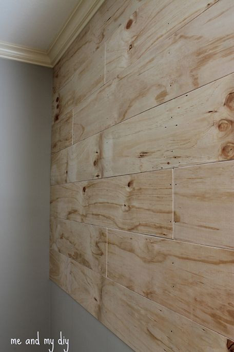 Plywood Wall Panels DIY
 More Bedroom Progress – Accent Wall