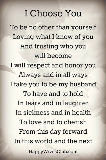 Poetic Wedding Vows
 Romantic Wedding Vows Examples For Her and For Him