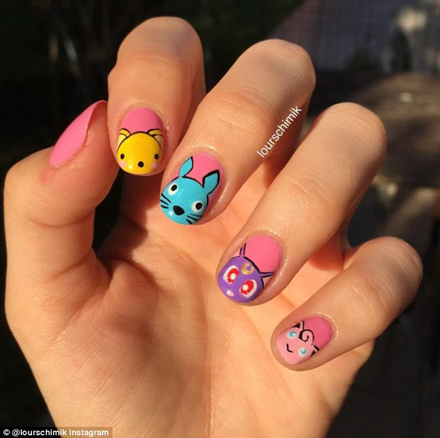 Pokemon Nail Art
 Pokemon Go inspired nail art is proving popular with nail