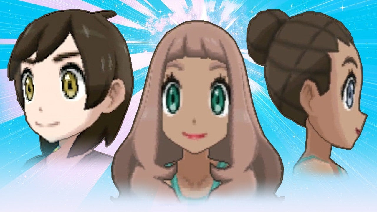 Pokemon Sun And Moon Girl Hairstyles
 Pokemon Ultra Moon Version Pokemon Ultra Sun and Ultra