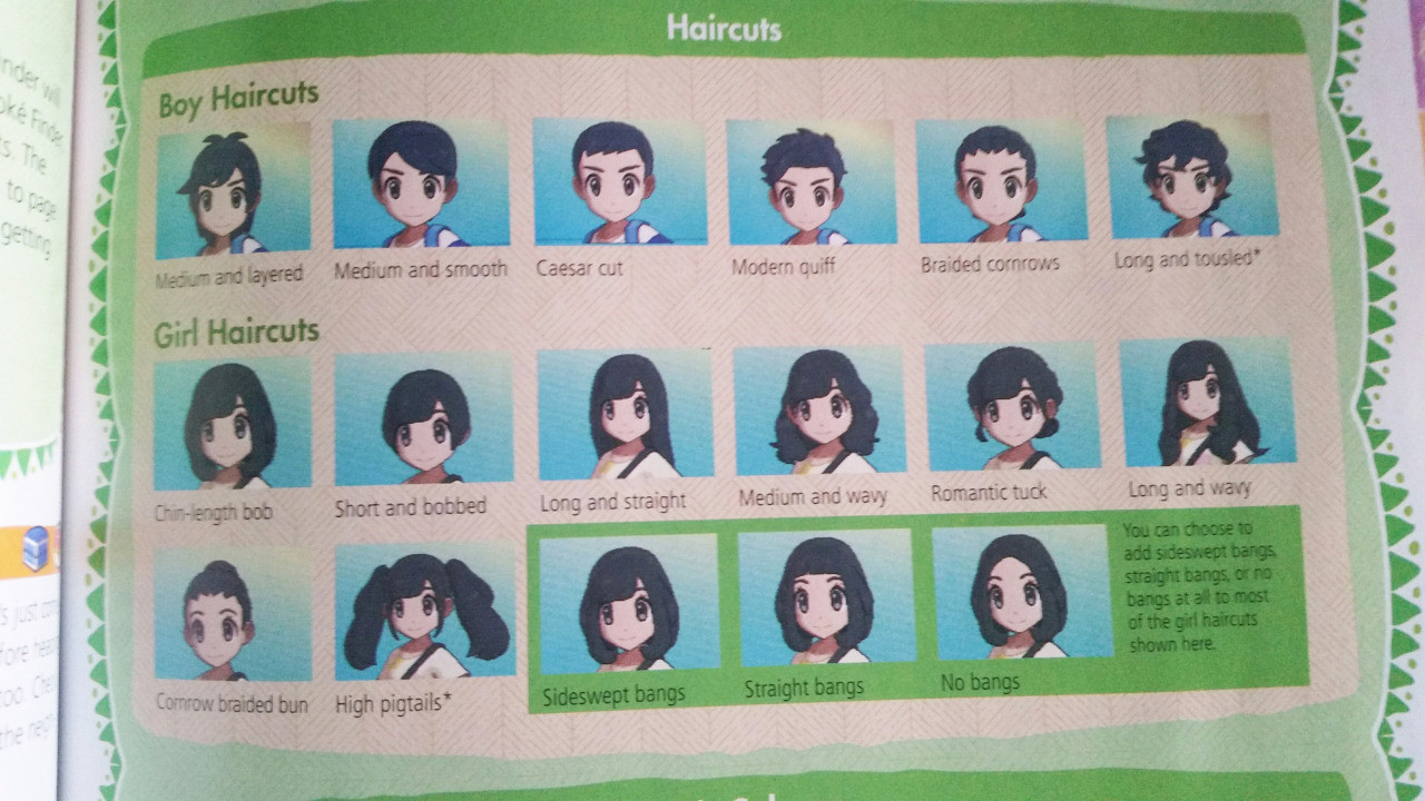 Pokemon Sun Hairstyles Female
 Next time A New Begining