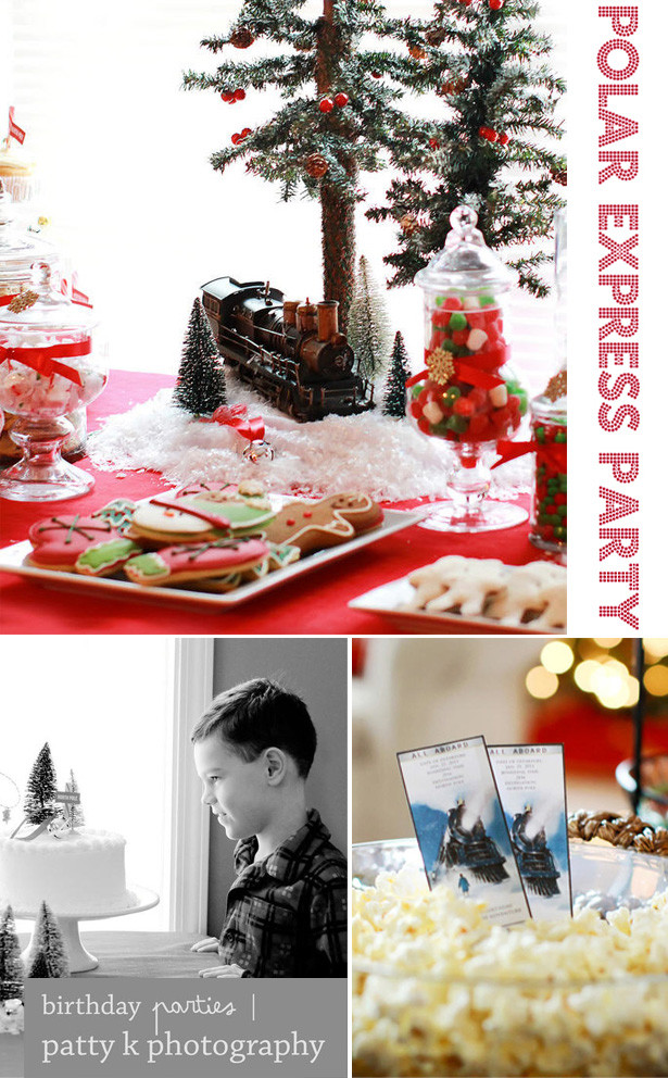Polar Express Birthday Party
 Polar Express party free printables • The Celebration Shoppe