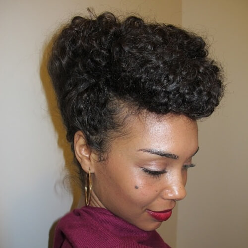Pompadour Hairstyles For Natural Hair
 50 Protective Hairstyles for Natural Hair for All Your