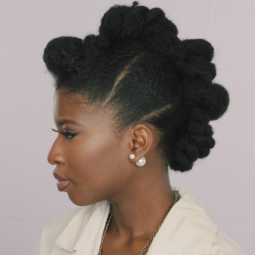 Pompadour Hairstyles For Natural Hair
 Pompadour Natural Hair Updo for the Stylish Wedding Guest
