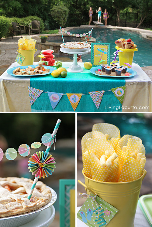 Pool Bday Party Ideas
 Birthday Party Themes DIY Ideas and Free Party Printables
