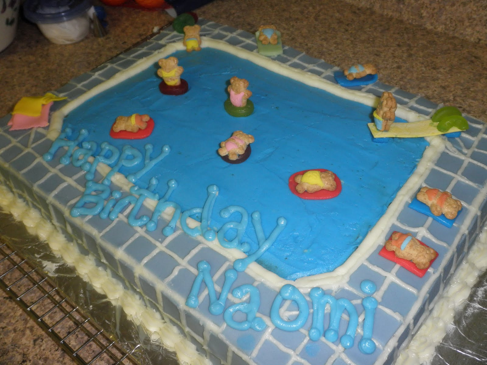 Pool Party Cake Ideas
 Cakes By D Pool Party Birthday Cake