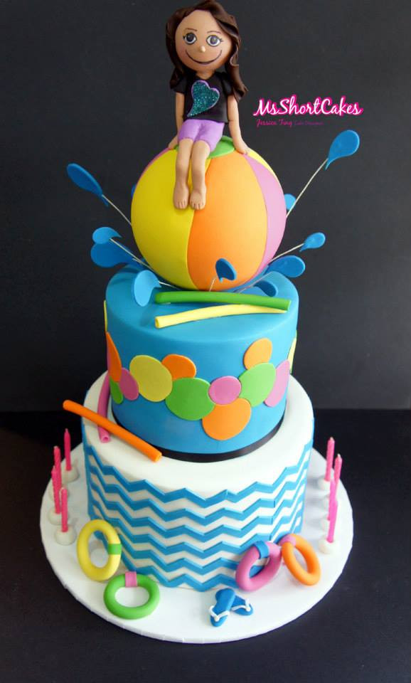 Pool Party Cake Ideas
 21 Sizzling Summer Birthday Cake Ideas Pretty My Party