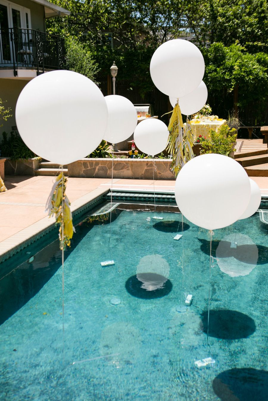 Pool Party Decoration Ideas
 Al Fresco Baby Shower in 2019