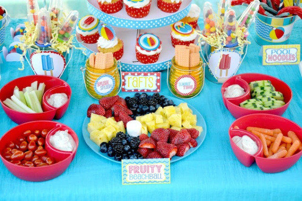 Pool Party Food Ideas For Adults
 How to Throw a Summer Pool Party for Kids