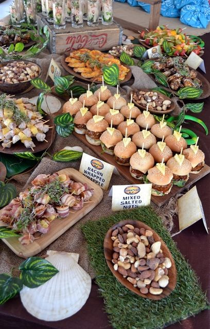 Pool Party Food Ideas For Adults
 1171 best images about Party Food Stations Buffet