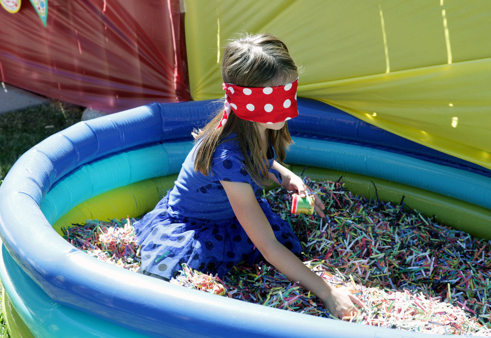 Pool Party Game Ideas
 Circus Themed Birthday Party — Bless this Mess