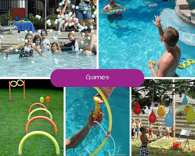 Pool Party Game Ideas
 Kids Pool Party Ideas