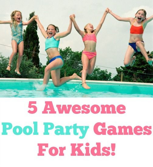 Pool Party Game Ideas
 fun pool party games for kids DIY Ideas