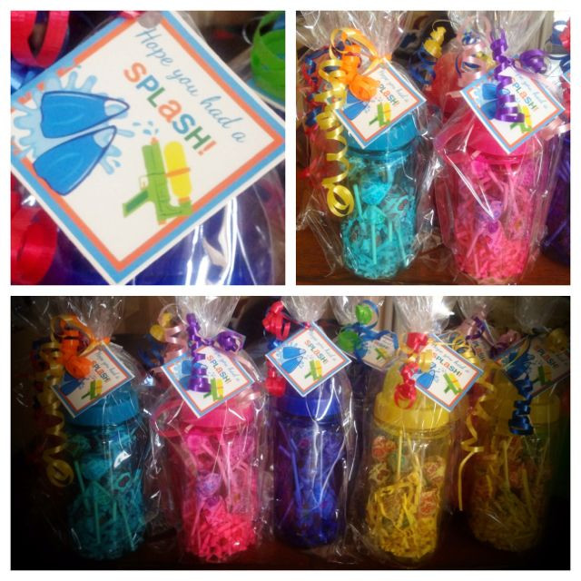 Pool Party Goody Bag Ideas
 Party Favors for Pool Party