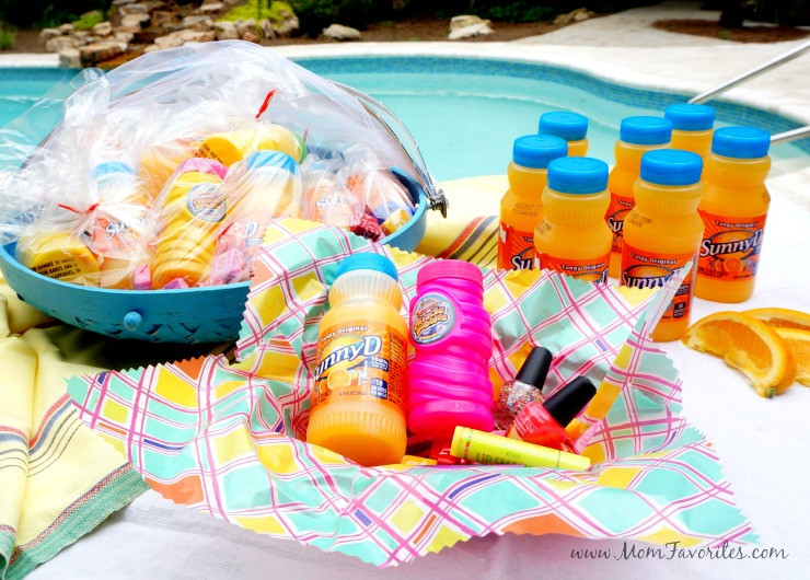 Pool Party Goody Bag Ideas
 Fun in the Sun Pool Party Ideas Forks and Folly