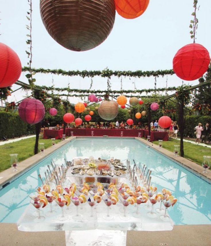 Pool Party Ideas For Birthdays
 237 best LUAU PARTY THEME images on Pinterest