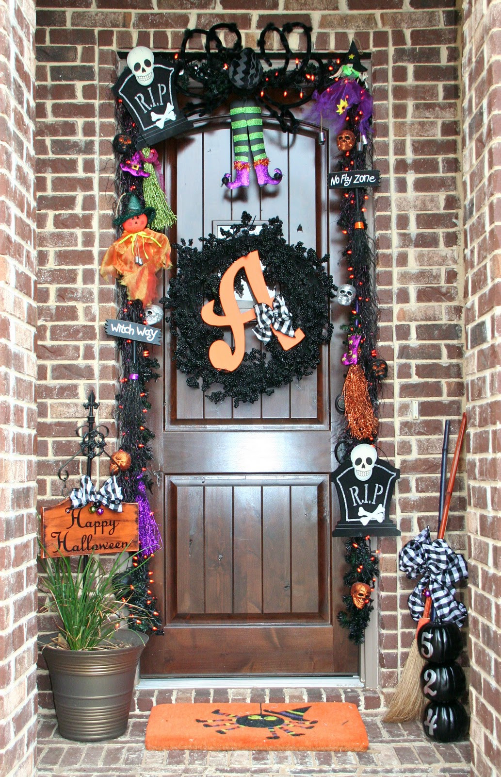 Porch Halloween Decorations
 Lookie What I Did A "Lookie" Back Top 5 Post