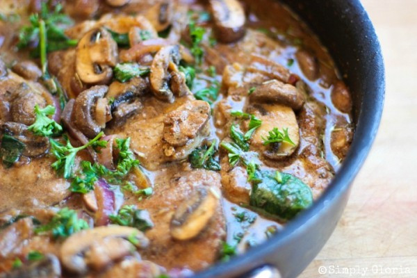 Pork Chops And Mushroom Recipes
 Skillet Pork Chops with Mushroom Sauce Simply Gloria