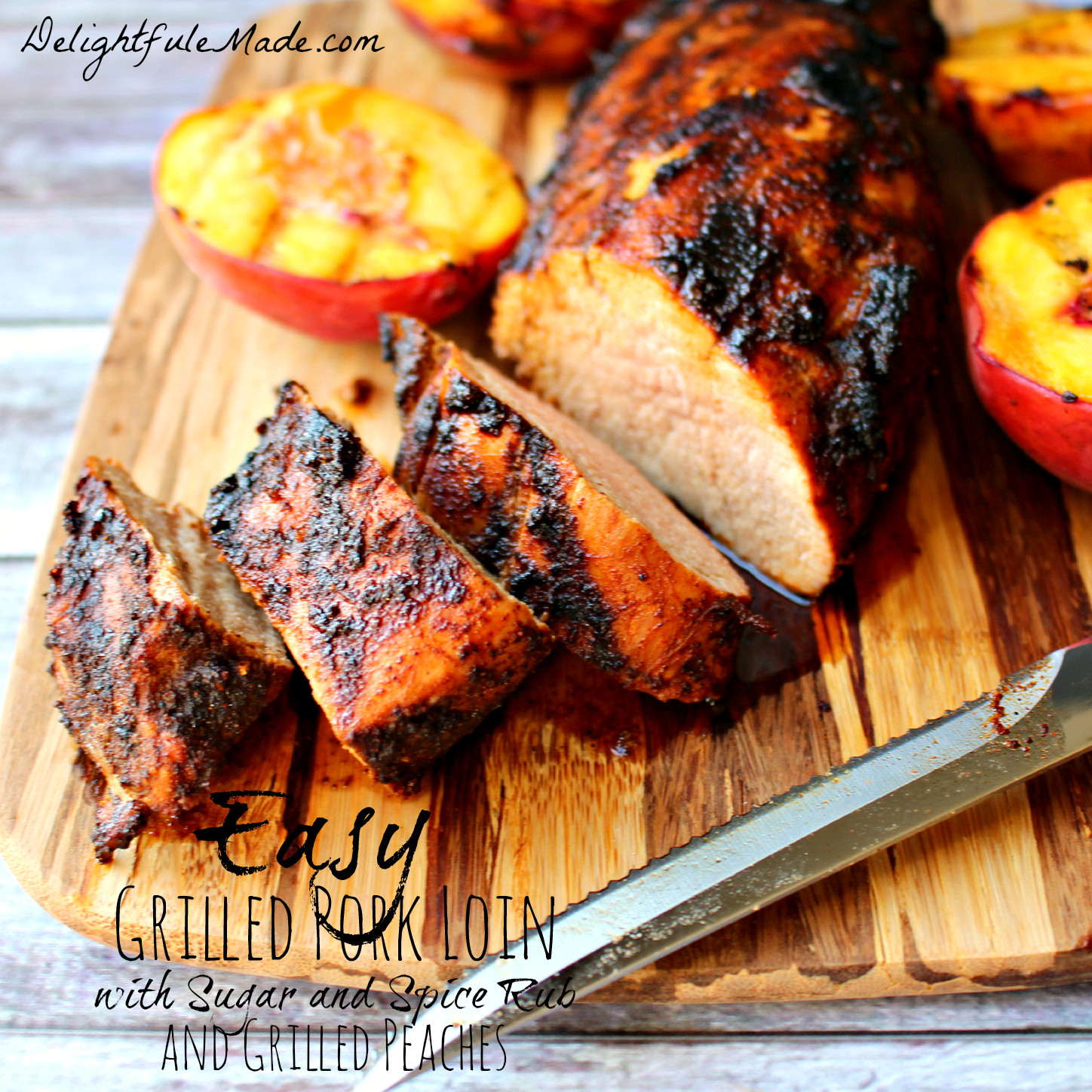 Pork Rubs For Grilling
 Easy Grilled Pork Loin with Sugar and Spice Rub and