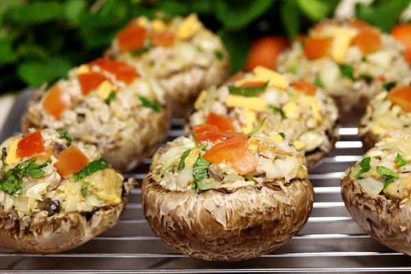 Portabello Mushroom Appetizer
 Appetizer Recipe Stuffed Baby Portobello Mushrooms – 12