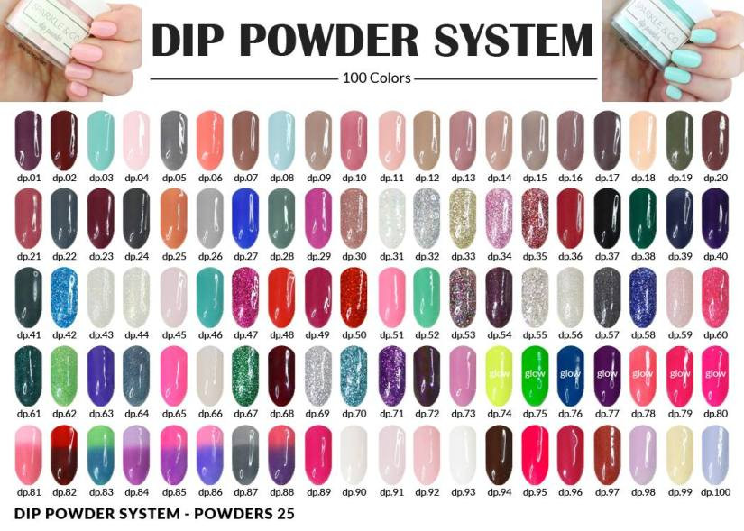 Powder Dip Nail Colors
 Sparkle & Co Dip Powders so many dips so little time