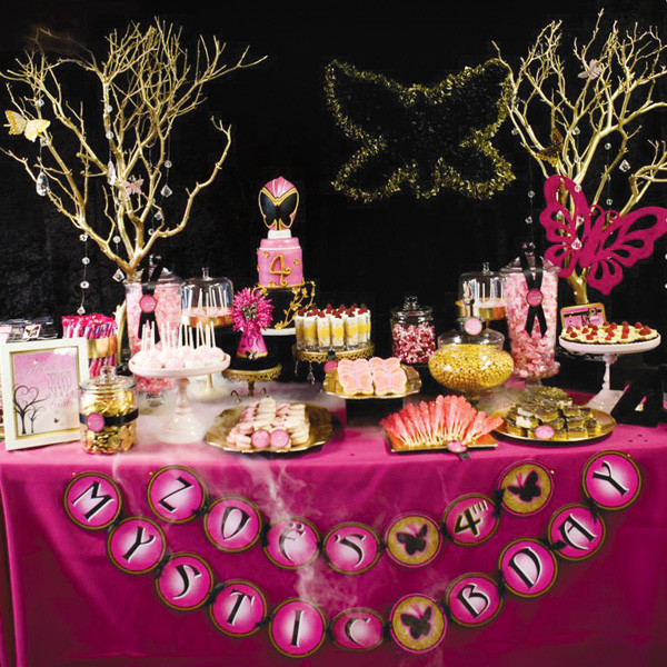Power Ranger Birthday Party Ideas
 Mystic Force Pink Power Ranger Party Hostess with the