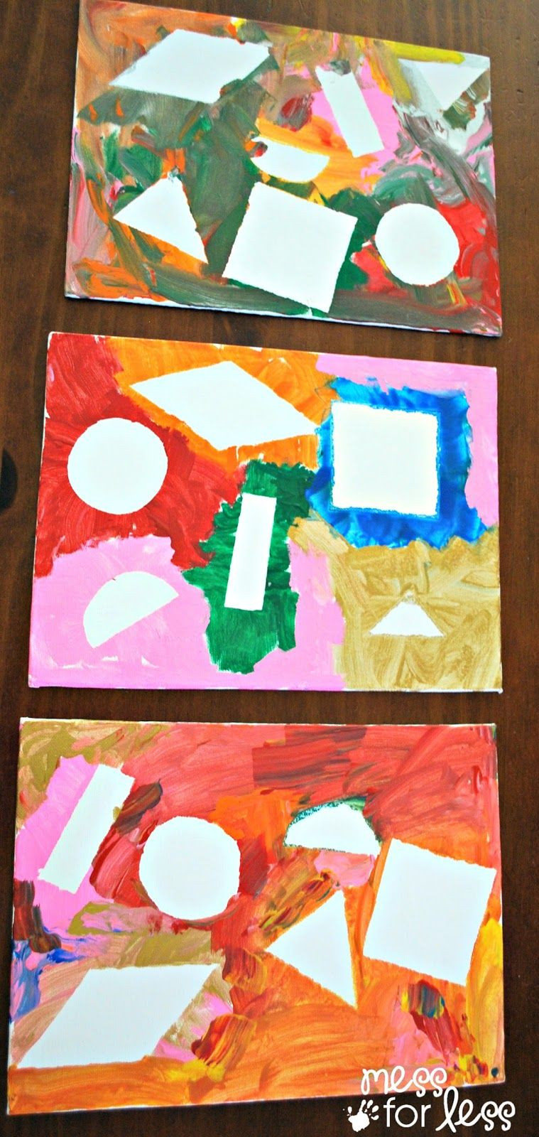 Preschool Art Projects Ideas
 This art activity relates to the NCTM standard of applying
