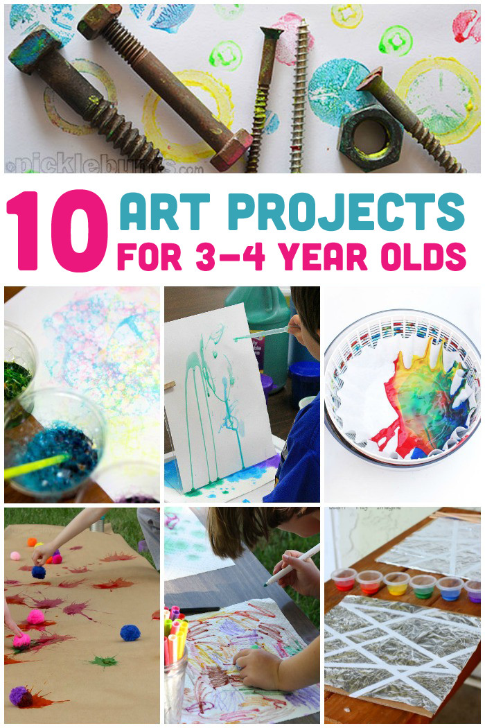 Preschool Art Projects Ideas
 10 Awesome Art Projects for 3 4 Year Olds