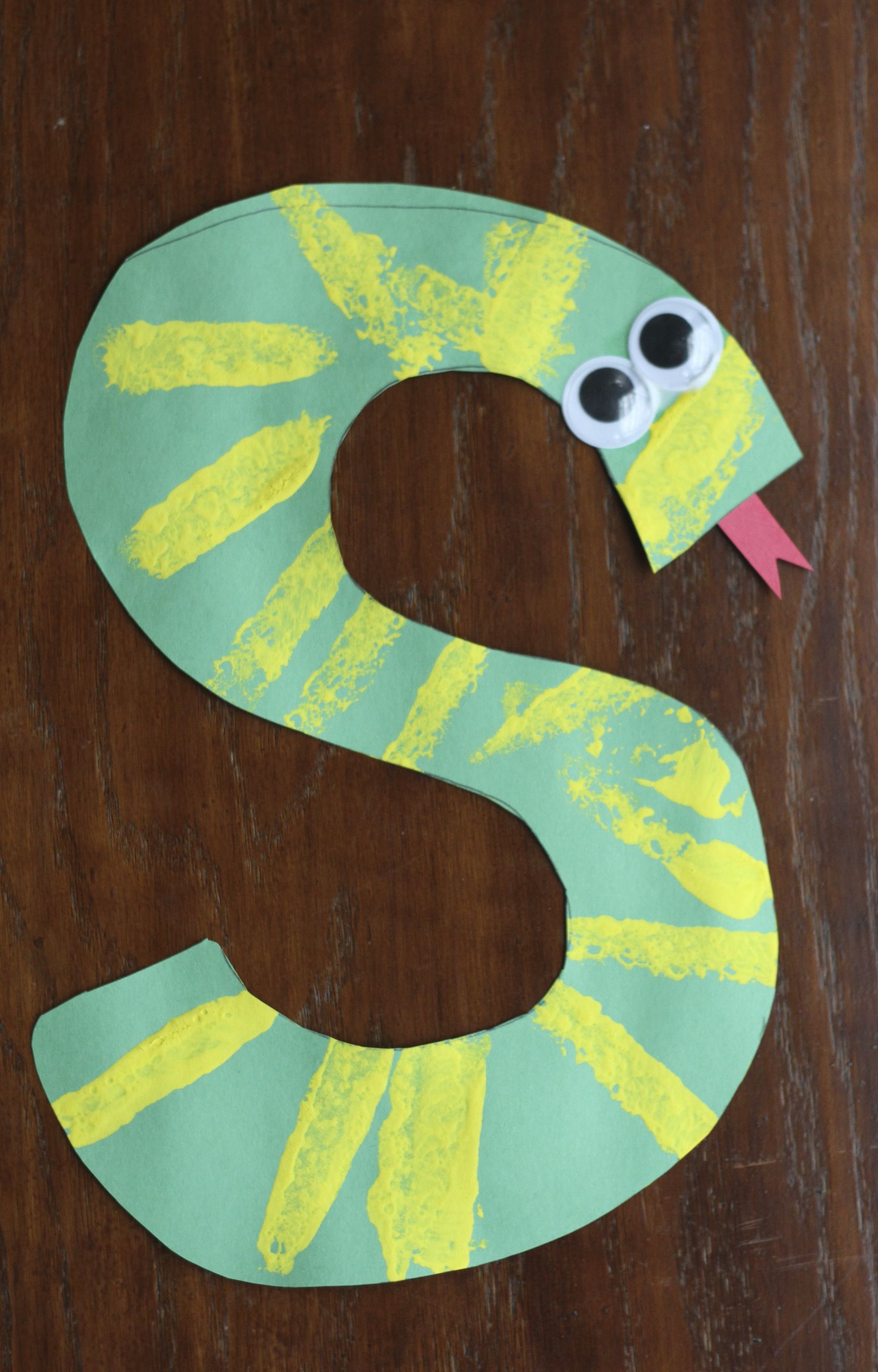 Preschool Craft Activities
 S is for Snake Alphabet Craft I Can Teach My Child
