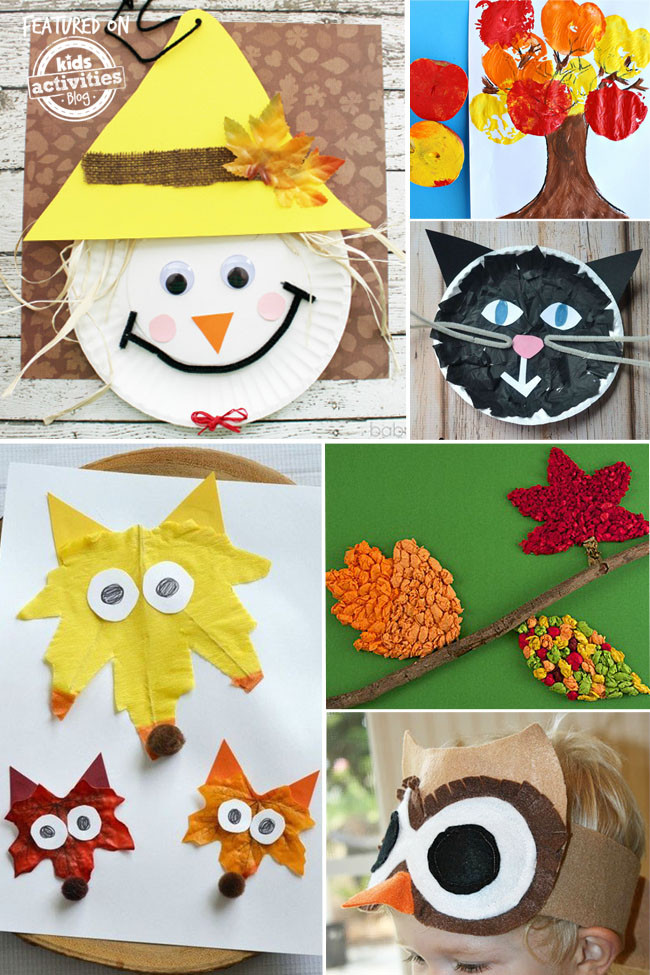 Preschool Craft Ideas
 24 Super Fun Preschool Fall Crafts