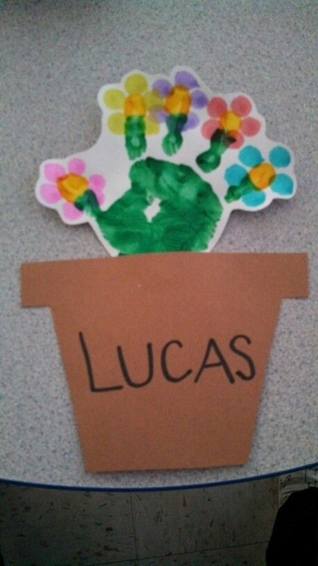 Preschool Crafts Ideas
 May cubby tags