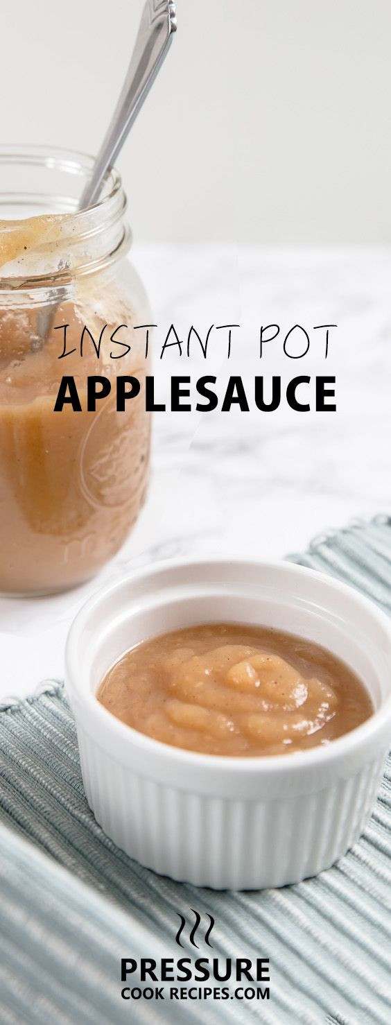 Pressure Canning Applesauce
 Instant Pot Applesauce Recipe