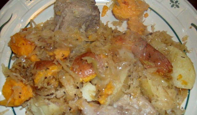 Pressure Cooker Pork Chops And Sauerkraut
 Pressure Cooker Pork and Sauerkraut Recipe with Sweet Potatoes