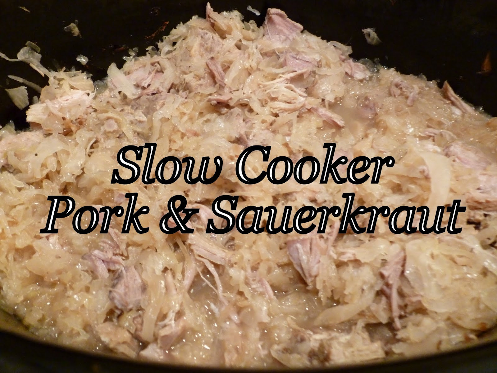 Pressure Cooker Pork Chops And Sauerkraut
 slow cooker pork and sauerkraut