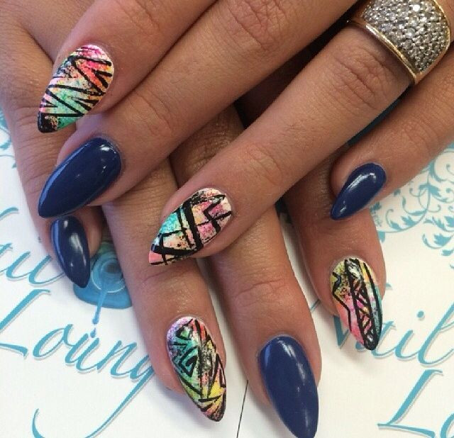 Pretty Pointy Nails
 15 Pointy Nail Ideas You Must Have Pretty Designs