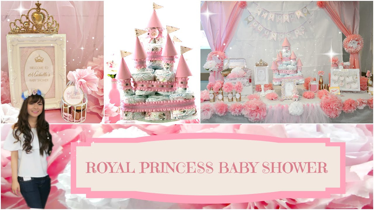Princess Baby Shower Decor
 DIY Royal Princess Baby Shower