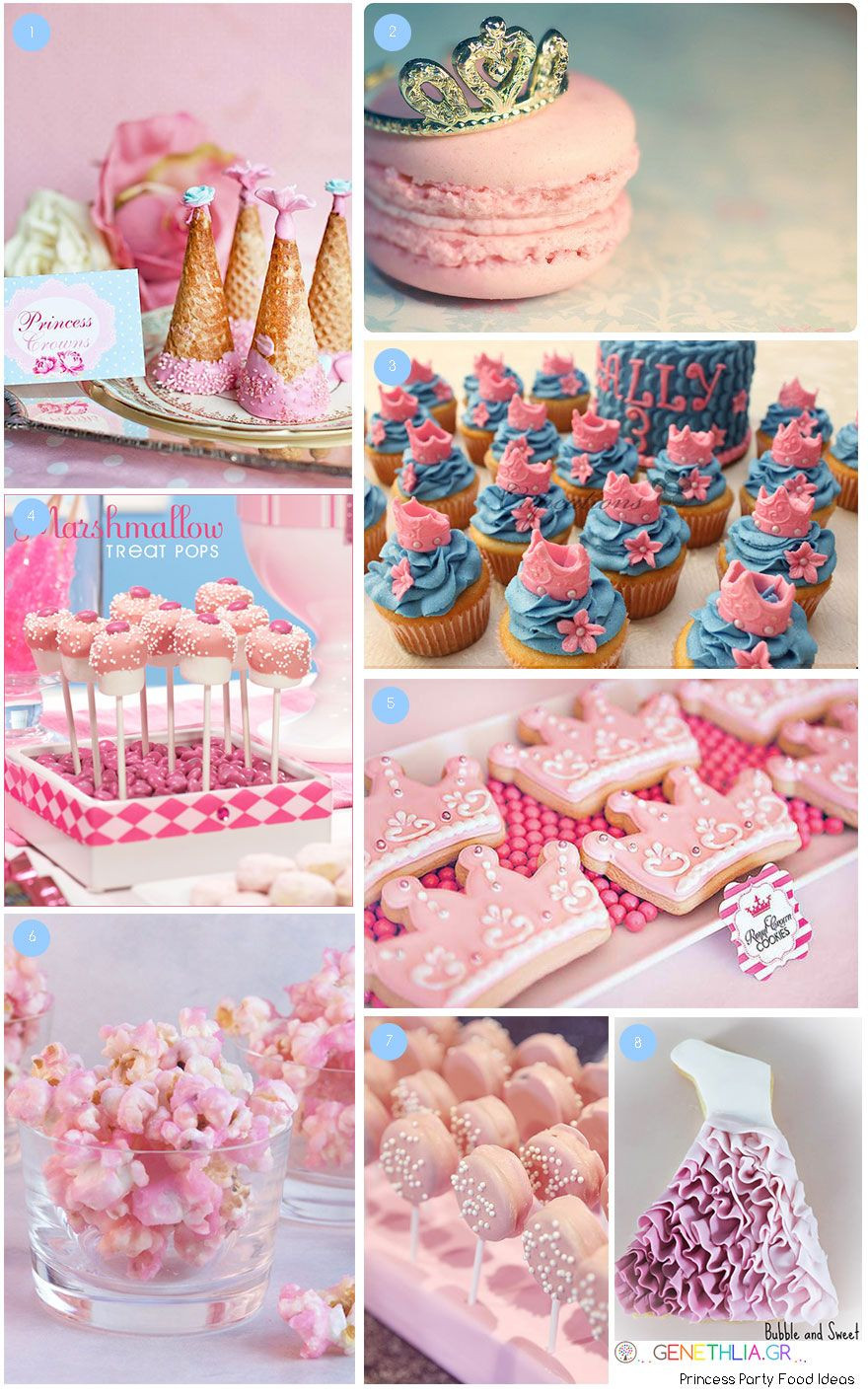 Princess Birthday Party Food Ideas
 Princess Party Food Ideas Pink popcorn pink chocolate
