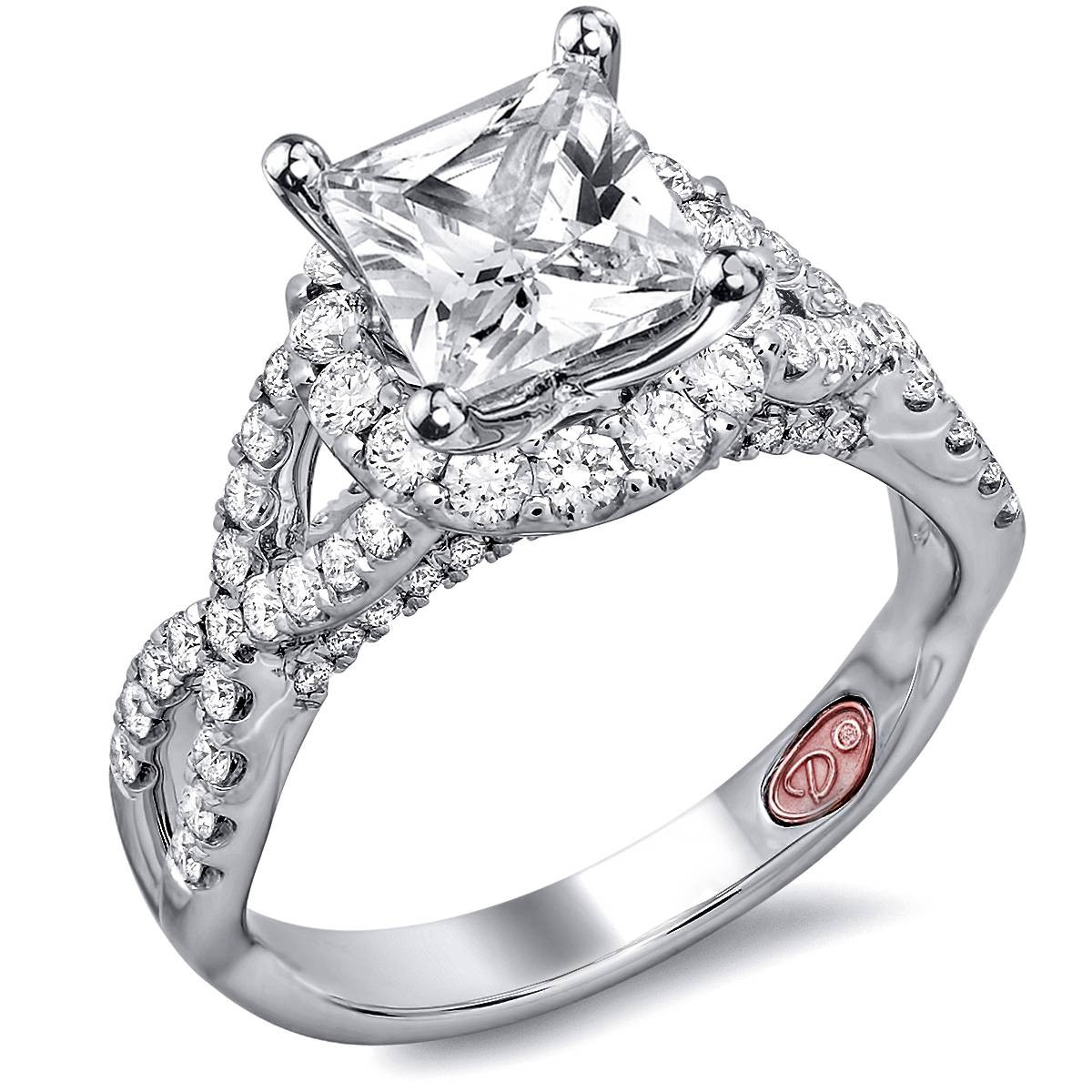 Princess Cut Rings Engagement
 15 Best of Unique Princess Cut Diamond Engagement Rings