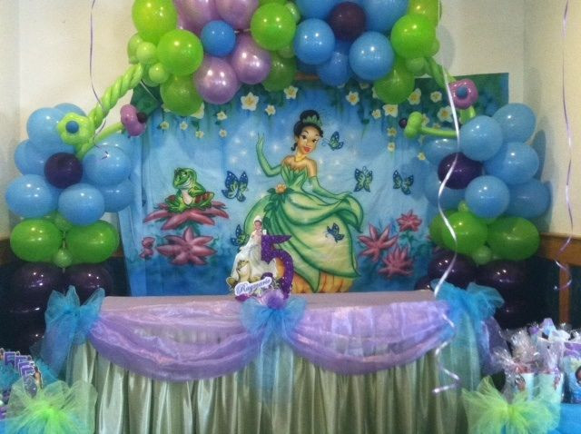 Princess Tiana Birthday Party Ideas
 Princess tiana Children s birthday party created by e