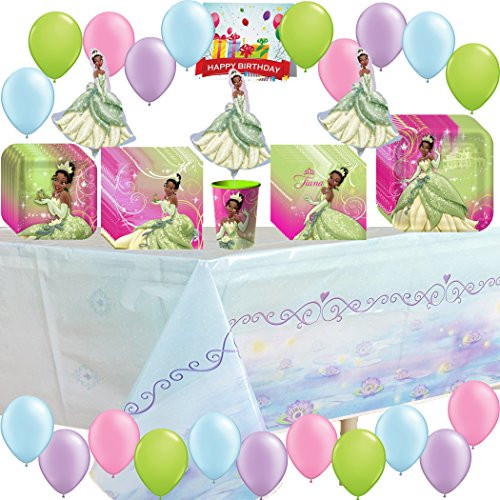 Princess Tiana Birthday Party Ideas
 Princess Tiana Party Supplies Amazon