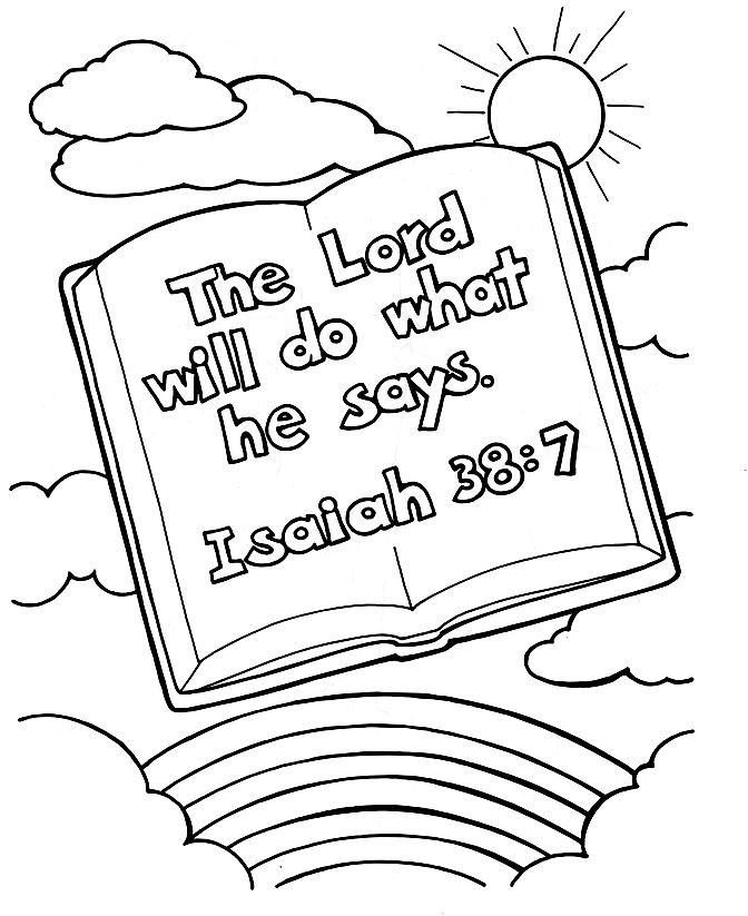 Printable Bible Coloring Pages Kids
 God is faithful coloring page